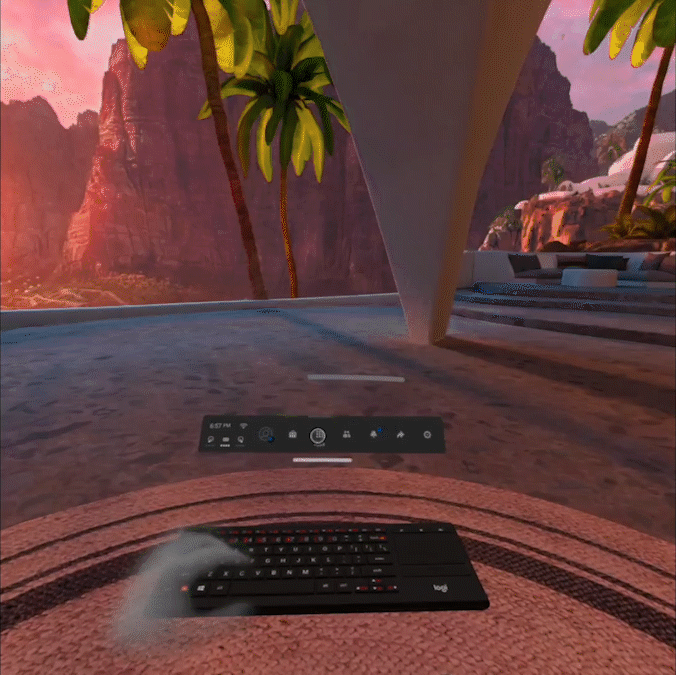 Oculus Quest 2 Keyboard Tracking