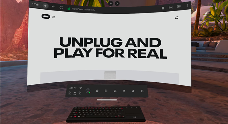 enorm tandlæge dække over Oculus announces wireless PC VR streaming with Air Link, as well as  Infinite Office updates and support for 120 Hz on Quest 2 | Auganix.org