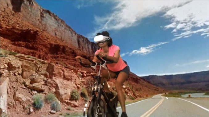 vzfit virtual reality cycling