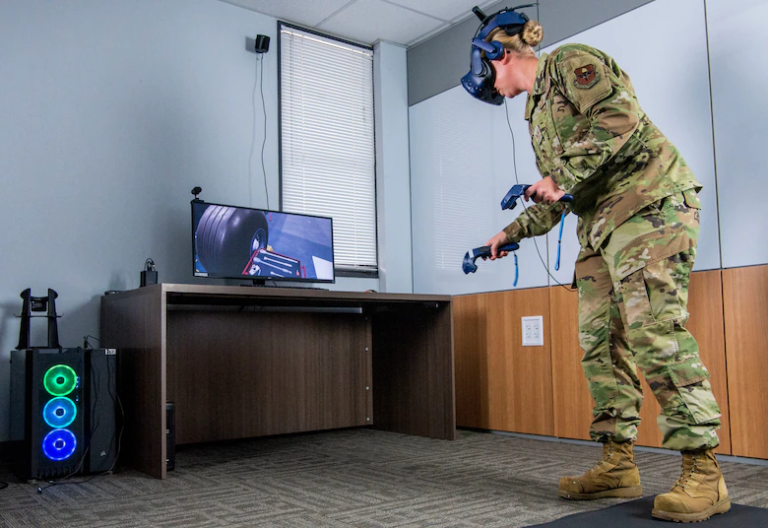US Air Force’s Tech Training Transformation team uses Virtual Reality to reengineer Airman