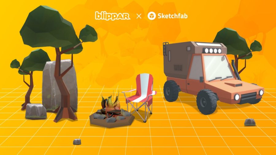 Blippar Sketchfab Integration