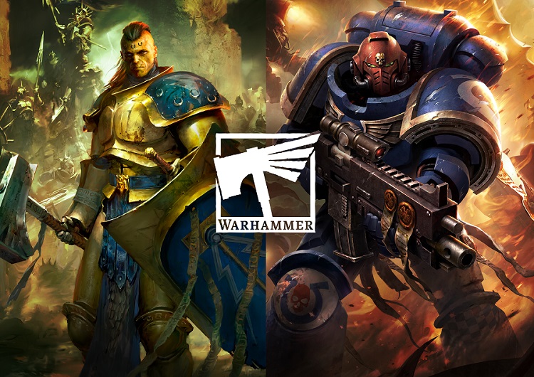 Warhammer with logo