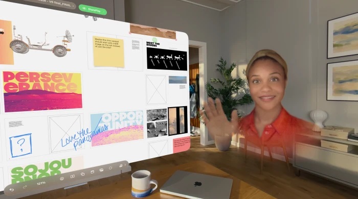 Apple has announced spatial Personas for Vision Pro