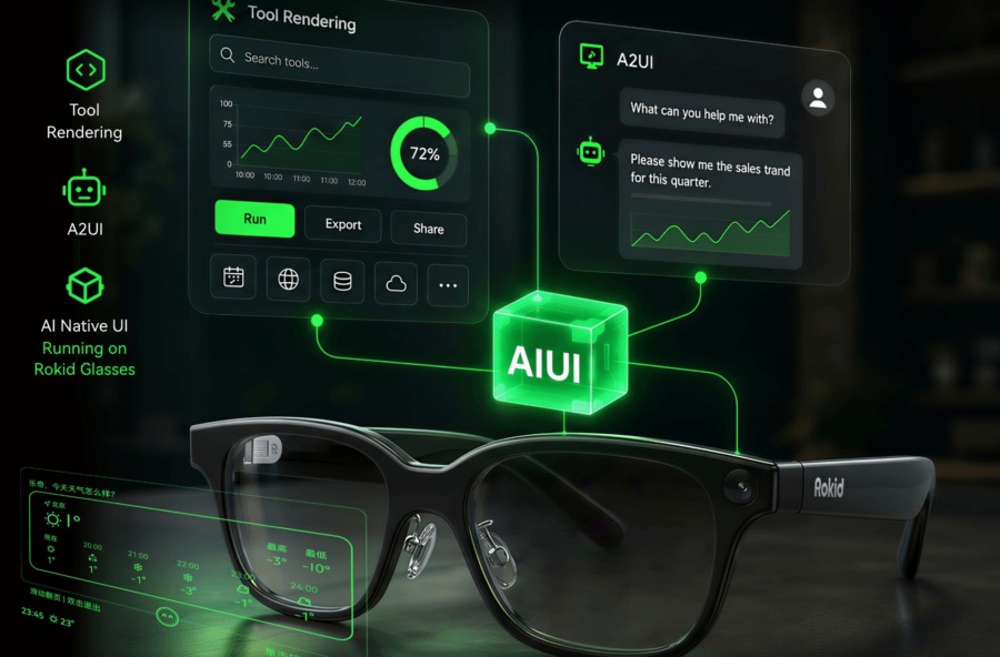 Rokid запустила AIUI Studio для разработки агентов под свои ИИ-очки